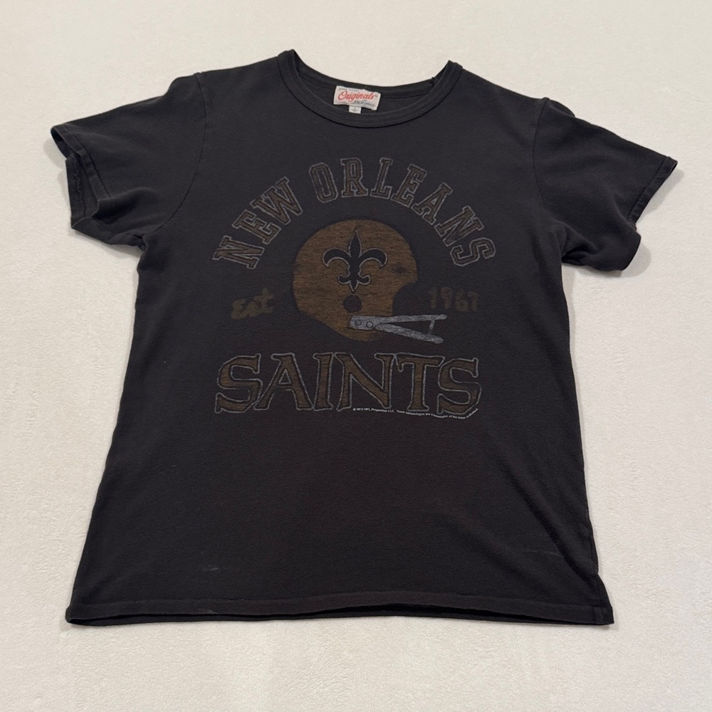 Black New Orleans Saints T-Shirt
